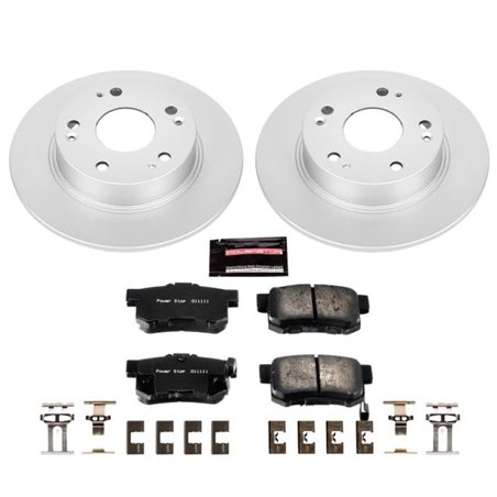 Power Stop 04-08 Acura TSX Rear Z17 Evolution Geomet Coated Brake Kit