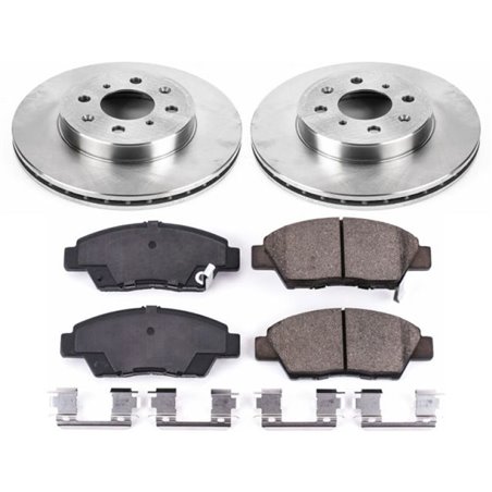 Power Stop 15-19 Honda Fit Front Autospecialty Brake Kit