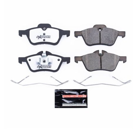 Power Stop 02-08 Mini Cooper Front Z26 Extreme Street Brake Pads w/Hardware