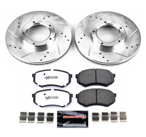 Power Stop 95-04 Toyota Tacoma Front Z36 Truck & Tow Brake Kit