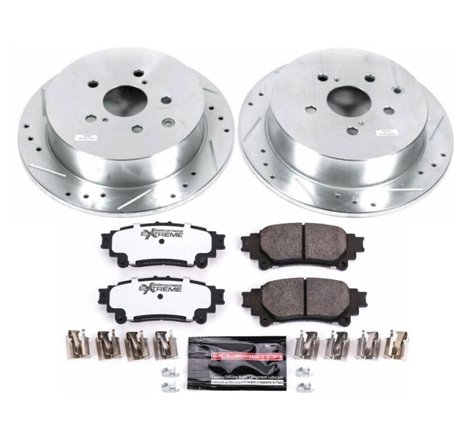 Power Stop 10-15 Lexus RX350 Rear Z36 Truck & Tow Brake Kit