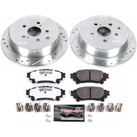 Power Stop 10-15 Lexus RX350 Rear Z36 Truck & Tow Brake Kit