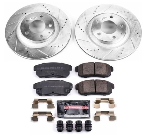 Power Stop 04-11 Mazda RX-8 Rear Z23 Evolution Sport Brake Kit