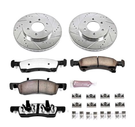 Power Stop 02-06 Ford Expedition Front Z36 Truck & Tow Brake Kit