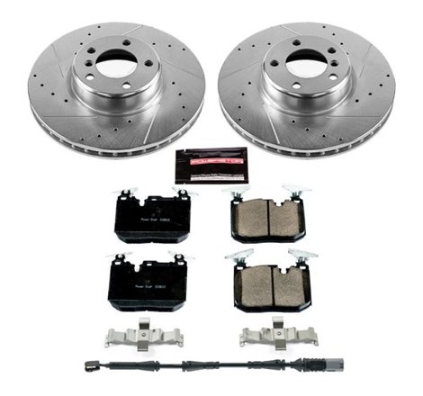 Power Stop 14-16 BMW 228i Front Z23 Evolution Sport Brake Kit