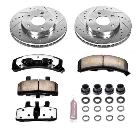 Power Stop 91-93 Cadillac Commercial Chassis Front Z36 Truck & Tow Brake Kit