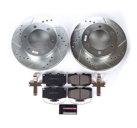 Power Stop 95-02 Toyota 4Runner Front Z23 Evolution Sport Brake Kit