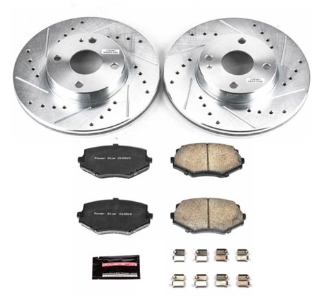 Power Stop 94-97 Mazda Miata Front Z23 Evolution Sport Brake Kit