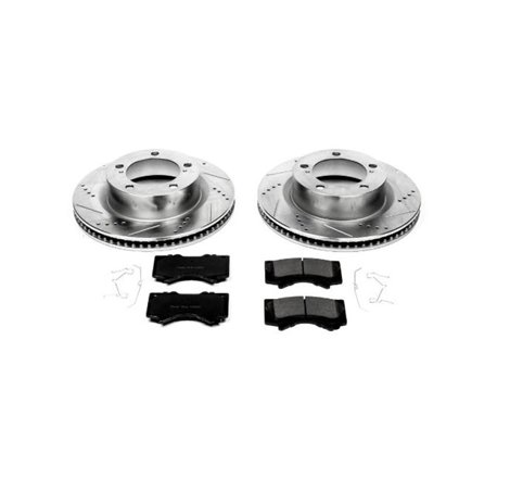 Power Stop 08-11 Lexus LX570 Front Z23 Evolution Sport Brake Kit