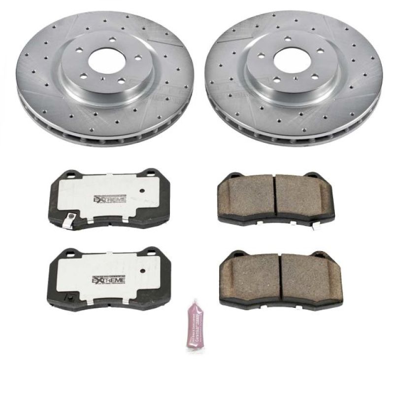 Power Stop 03-04 Infiniti G35 Front Z26 Street Warrior Brake Kit