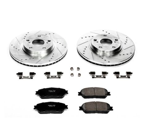 Power Stop 04-06 Lexus ES330 Front Z23 Evolution Sport Brake Kit