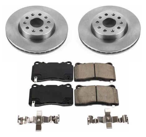 Power Stop 16-18 Cadillac CT6 Front Autospecialty Brake Kit