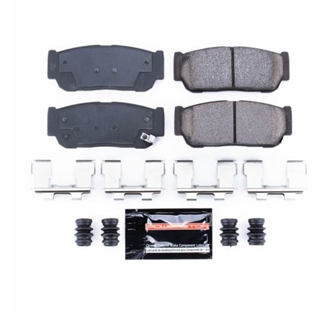 Power Stop 2007 Hyundai Entourage Rear Z23 Evolution Sport Brake Pads w/Hardware