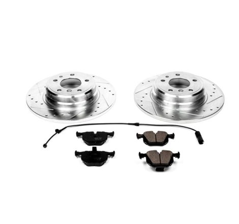 Power Stop 1995 BMW 740i Rear Z23 Evolution Sport Brake Kit