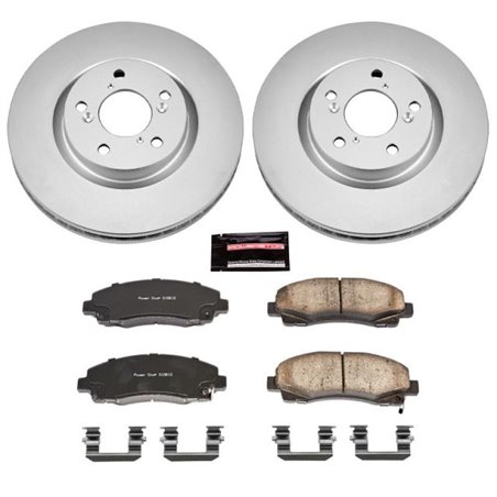 Power Stop 09-14 Acura TL Front Z17 Evolution Geomet Coated Brake Kit