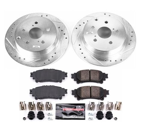 Power Stop 16-18 Toyota Mirai Rear Z23 Evolution Sport Brake Kit