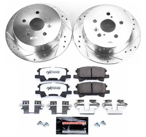 Power Stop 04-06 Lexus RX330 Rear Z36 Truck & Tow Brake Kit