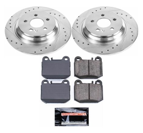 Power Stop 00-01 Mercedes-Benz ML430 Rear Z23 Evolution Sport Brake Kit