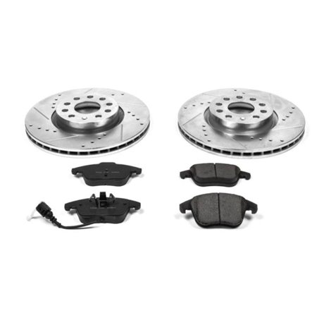 Power Stop 15-18 Audi Q3 Front Z23 Evolution Sport Brake Kit