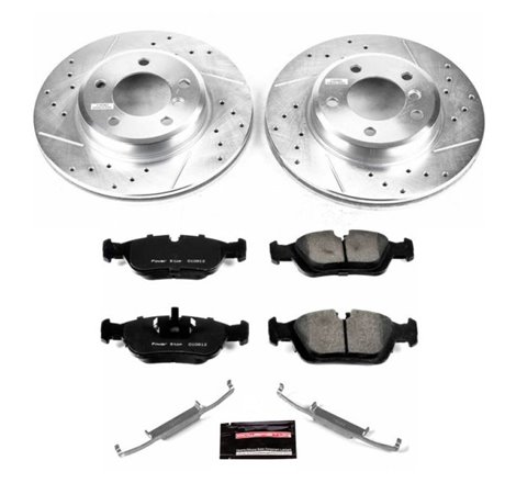 Power Stop 01-05 BMW 325xi Front Z23 Evolution Sport Brake Kit