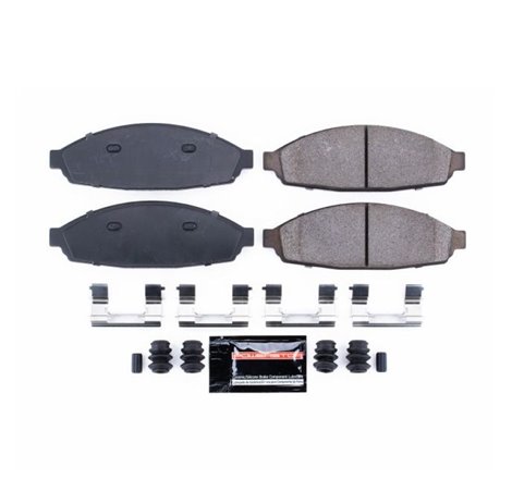 Power Stop 03-11 Ford Crown Victoria Front Z23 Evolution Sport Brake Pads w/Hardware