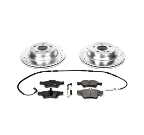 Power Stop 2006 Mercedes-Benz E350 Rear Z23 Evolution Sport Brake Kit