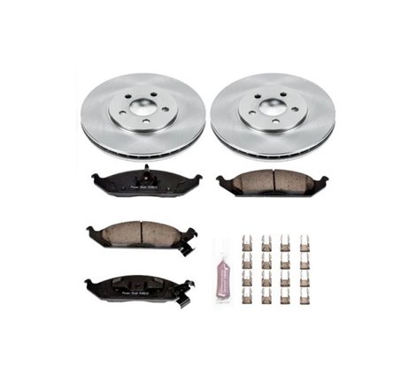 Power Stop 95-00 Chrysler Cirrus Front Autospecialty Brake Kit