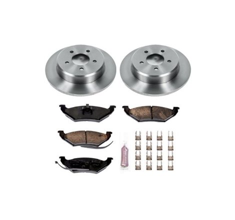 Power Stop 92-95 Ford Crown Victoria Rear Autospecialty Brake Kit