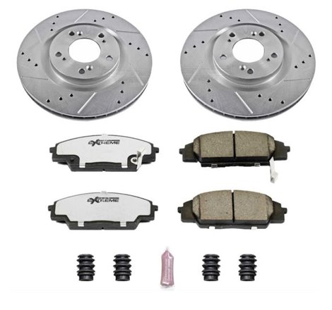 Power Stop 00-09 Honda S2000 Front Z26 Street Warrior Brake Kit