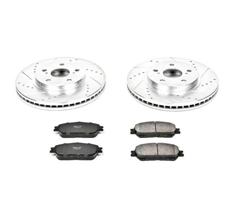 Power Stop 05-07 Toyota Avalon Front Z23 Evolution Sport Brake Kit