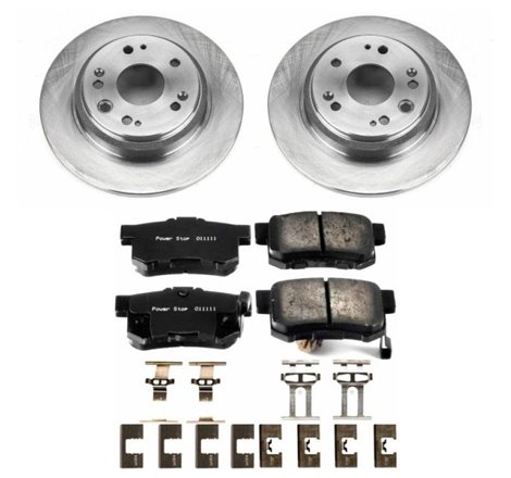 Power Stop 02-04 Acura RL Rear Autospecialty Brake Kit