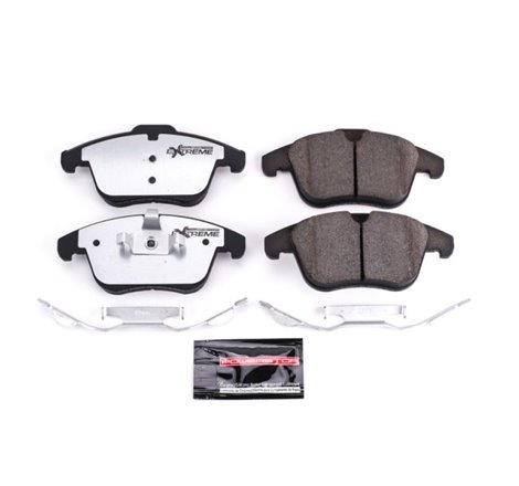 Power Stop 08-12 Land Rover LR2 Front Z36 Truck & Tow Brake Pads w/Hardware