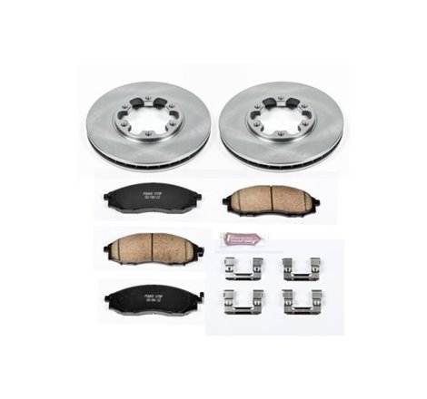 Power Stop 03-04 Nissan Frontier Front Autospecialty Brake Kit