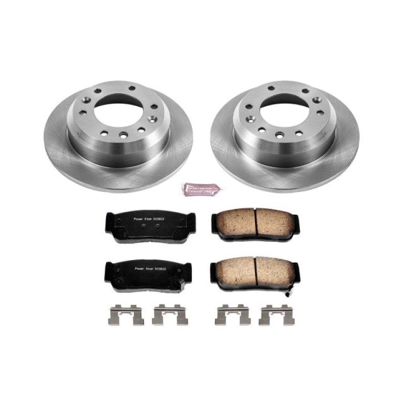 Power Stop 2007 Hyundai Entourage Rear Autospecialty Brake Kit