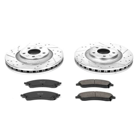 Power Stop 06-07 Cadillac CTS Front Z23 Evolution Sport Brake Kit