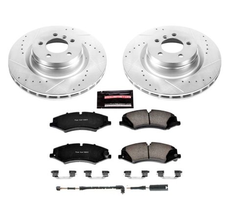 Power Stop 10-12 Land Rover Range Rover Front Z23 Evolution Sport Brake Kit