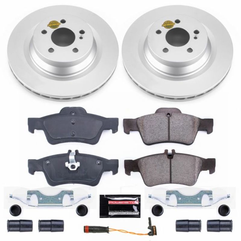 Power Stop 12-18 Mercedes-Benz CLS550 Rear Z23 Evolution Sport Coated Brake Kit