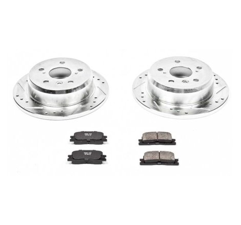 Power Stop 02-03 Lexus ES300 Rear Z23 Evolution Sport Brake Kit