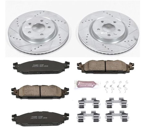 Power Stop 11-19 Ford Explorer Front Z23 Evolution Sport Brake Kit