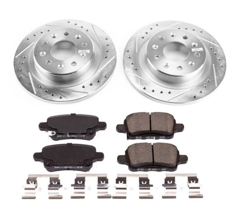 Power Stop 2018 Chevrolet Equinox Rear Z23 Evolution Sport Brake Kit