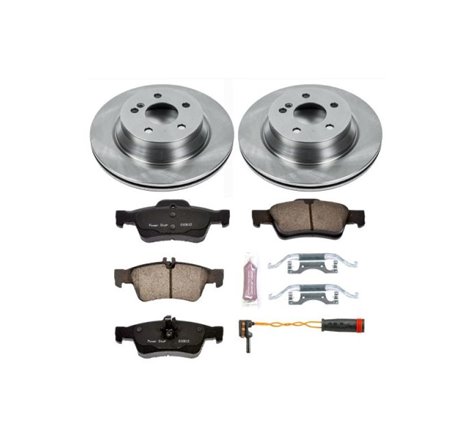 Power Stop 06-09 Mercedes-Benz E350 Rear Autospecialty Brake Kit