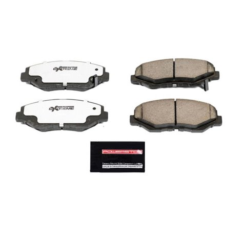 Power Stop 13-15 Acura ILX Front Z26 Extreme Street Brake Pads w/Hardware