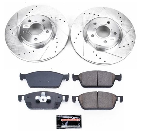 Power Stop 17-18 Ford Escape Front Z23 Evolution Sport Brake Kit