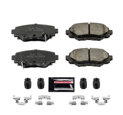 Power Stop 14-16 Mazda 3 Rear Z23 Evolution Sport Brake Pads w/Hardware