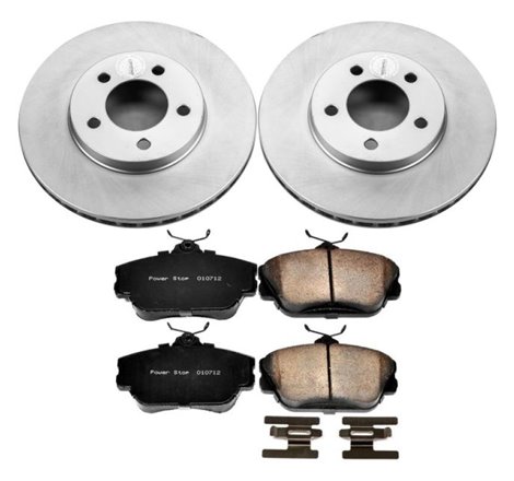 Power Stop 1995 Ford Taurus Front Z17 Evolution Geomet Coated Brake Kit