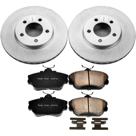 Power Stop 1995 Ford Taurus Front Z17 Evolution Geomet Coated Brake Kit