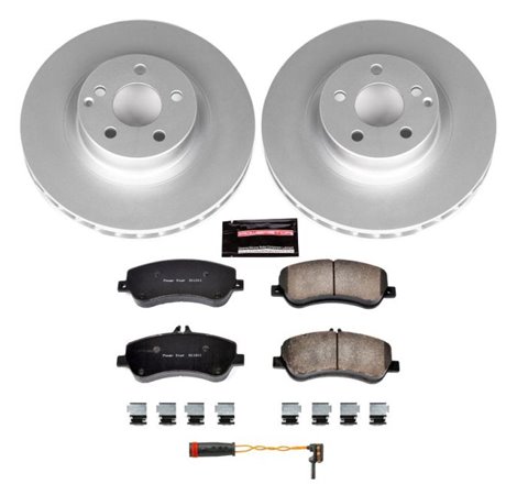 Power Stop 13-15 Mercedes-Benz GLK250 Front Z23 Evolution Sport Coated Brake Kit