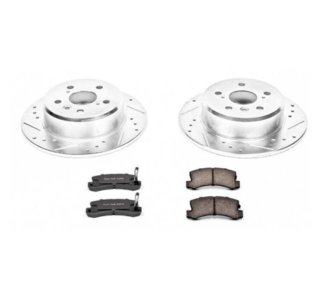 Power Stop 92-96 Lexus ES300 Rear Z23 Evolution Sport Brake Kit