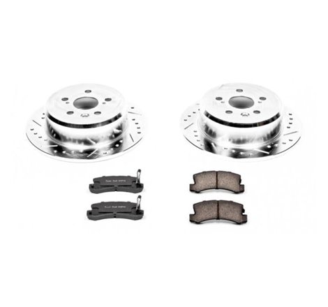 Power Stop 95-99 Toyota Celica Rear Z23 Evolution Sport Brake Kit