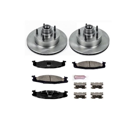 Power Stop 94-01 Ford E-150 Front Autospecialty Brake Kit